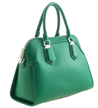 Emerald Luxe Structured Handbag