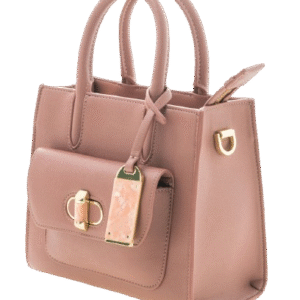 Blush Luxe Structured Handbag